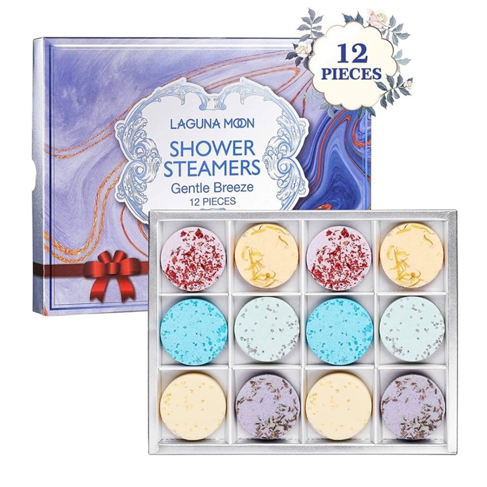 Lagunamoon Shower Steamers Aromatherapy Set of 12 for Relaxation. Brand new.